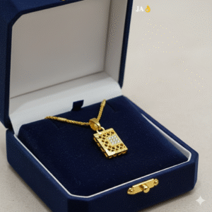 The Royal Mesh Gold Pendant DN- 2095