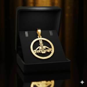 Jai Shree Shyam Divine Pendant – Premium Religious Jewellery  - DN-588