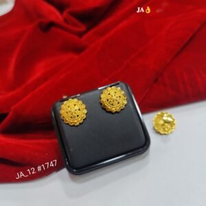 Royal Traditional Gold Earrings DN-1747