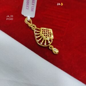 Imperial Jali Grace Gold-Plated Pendant – DN-1043