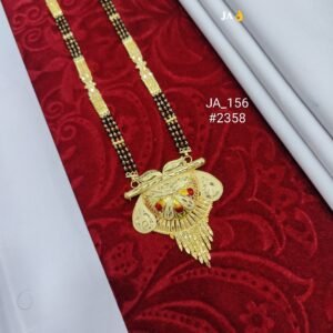 Royal Traditional Gold-Plated party wear Mangalsutra  Design  DN - 2358
