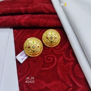 Luxury Wedding Gold  Multicolor Stone Design DN-2422