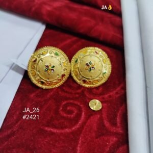 raditional Circular Sun-Burst Gold Tops with Multi-Color  DN-2421