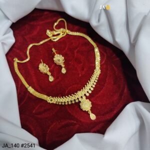 Elegant Gold Plated Necklace Set for Women DN-2541