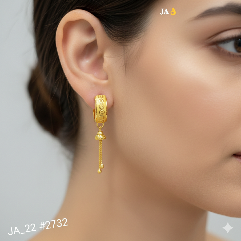 Elegant Chain Drop Earrings DN-2732