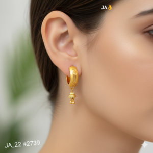 Golden Bali Earrings DN-2739