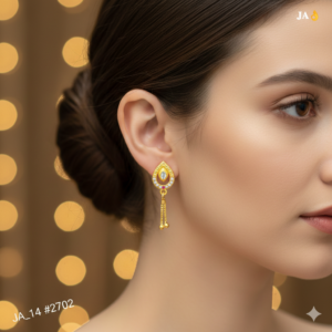 Royal Spark Drop Earrings DN - 2702