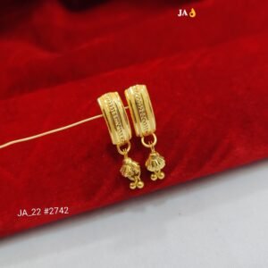Royal Gold Bali Earrings DN-2742