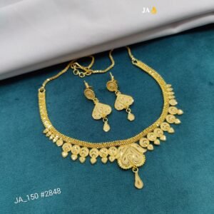 Royal Heirloom Gold Necklace Set DN-2848