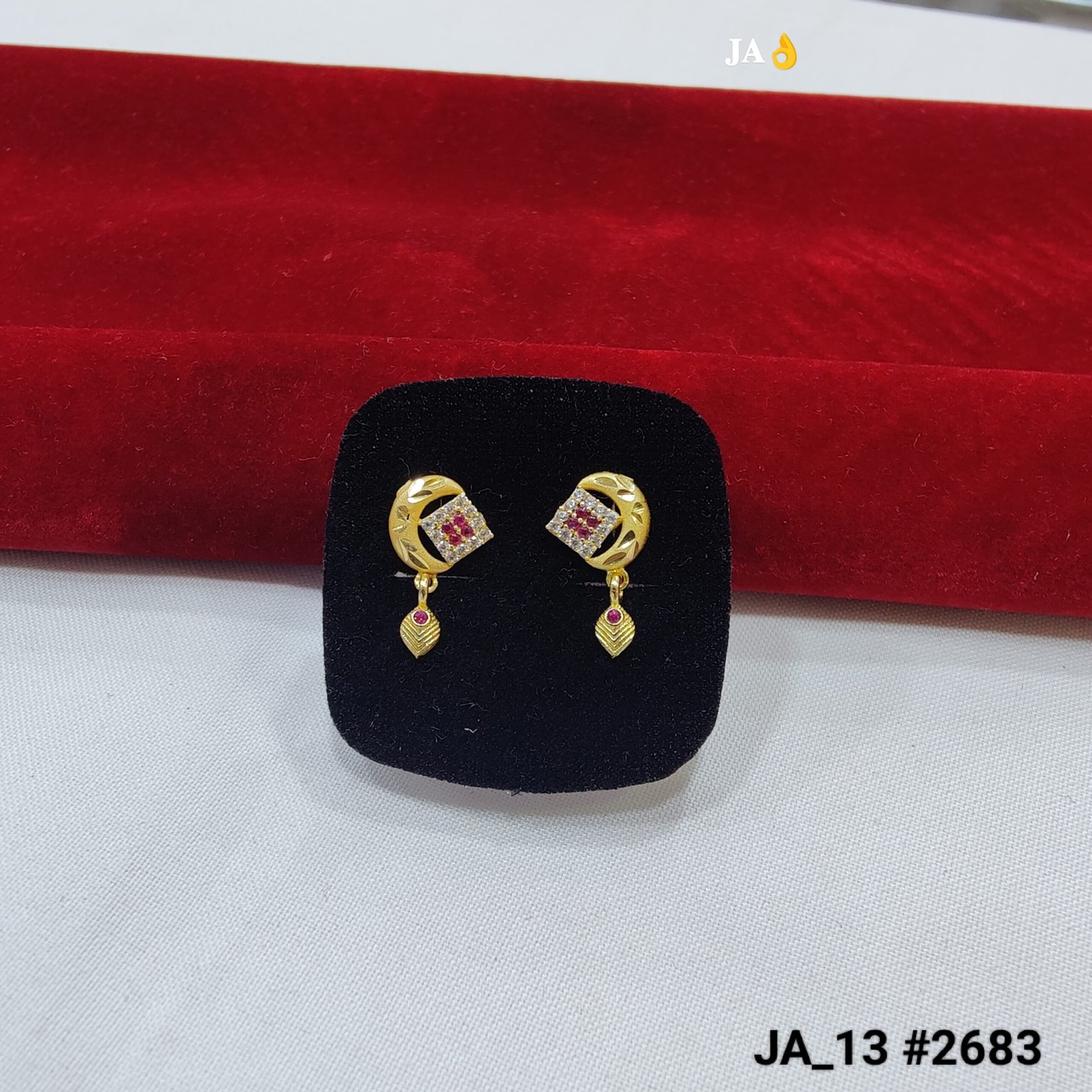 Elegant Gold Plated  Earrings for Women  DN - 2683