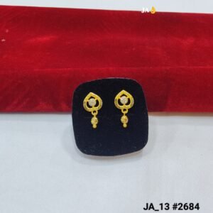 Classic Gold Plated Earrings for Women  DN - 2684