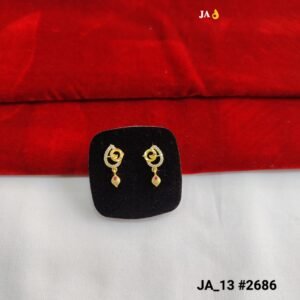 Elegant Rose Gold Plated  Earrings  DN - 2686