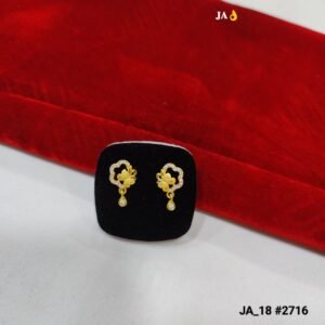Gold-Plated Butterfly Earrings  DN - 2716