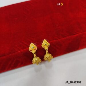 Traditional Gold Plated Jhumka Earrings DN- 2792