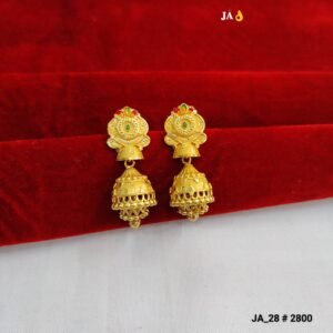 Rajwadi Meenakari Jhumka Earrings DN- 2800