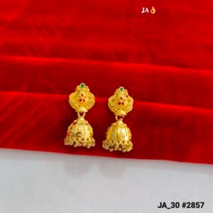 Imperial Shield Floral Jhumkas DN- 2857