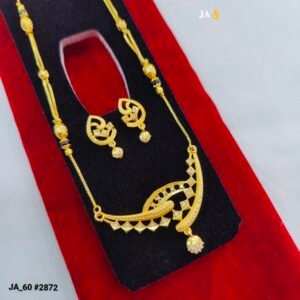 Premium Gold-Plated Mangalsutra Set DN- 2872