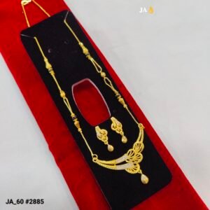 Premium Gold-Plated Floral Mangalsutra DN- 2885