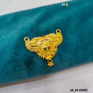 Traditional Heart Mangalsutra Pendant – DN-3002