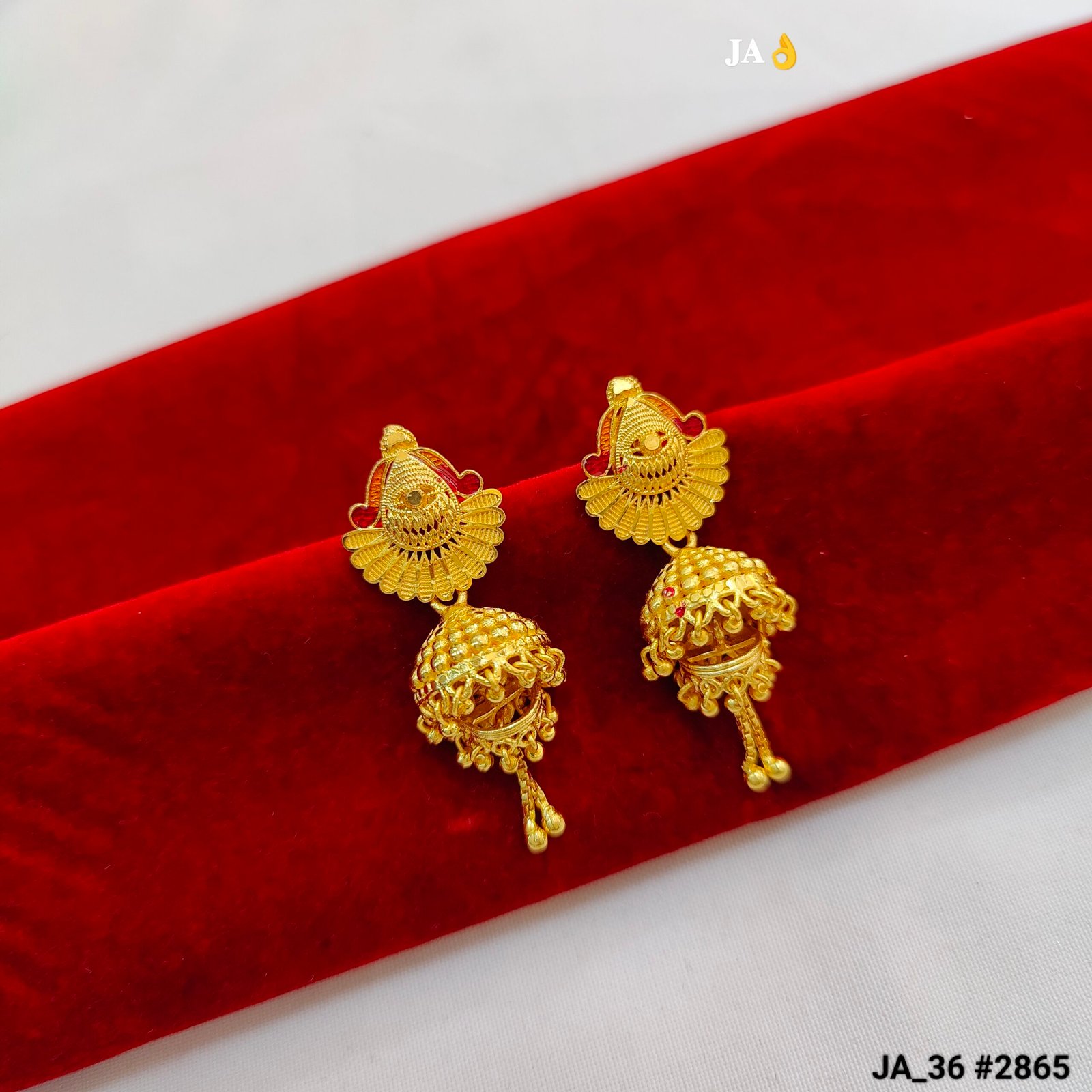 Meenakari Jhumka Earrings DN- 2865