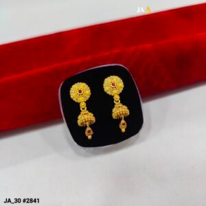 Premium Sunflower Stud Gold-Plated Jhumka DN - 2841
