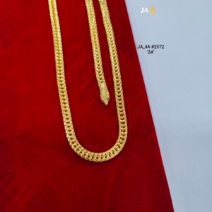 Premium 24-Inch Gold-Plated Franco Link Chain DN-2972