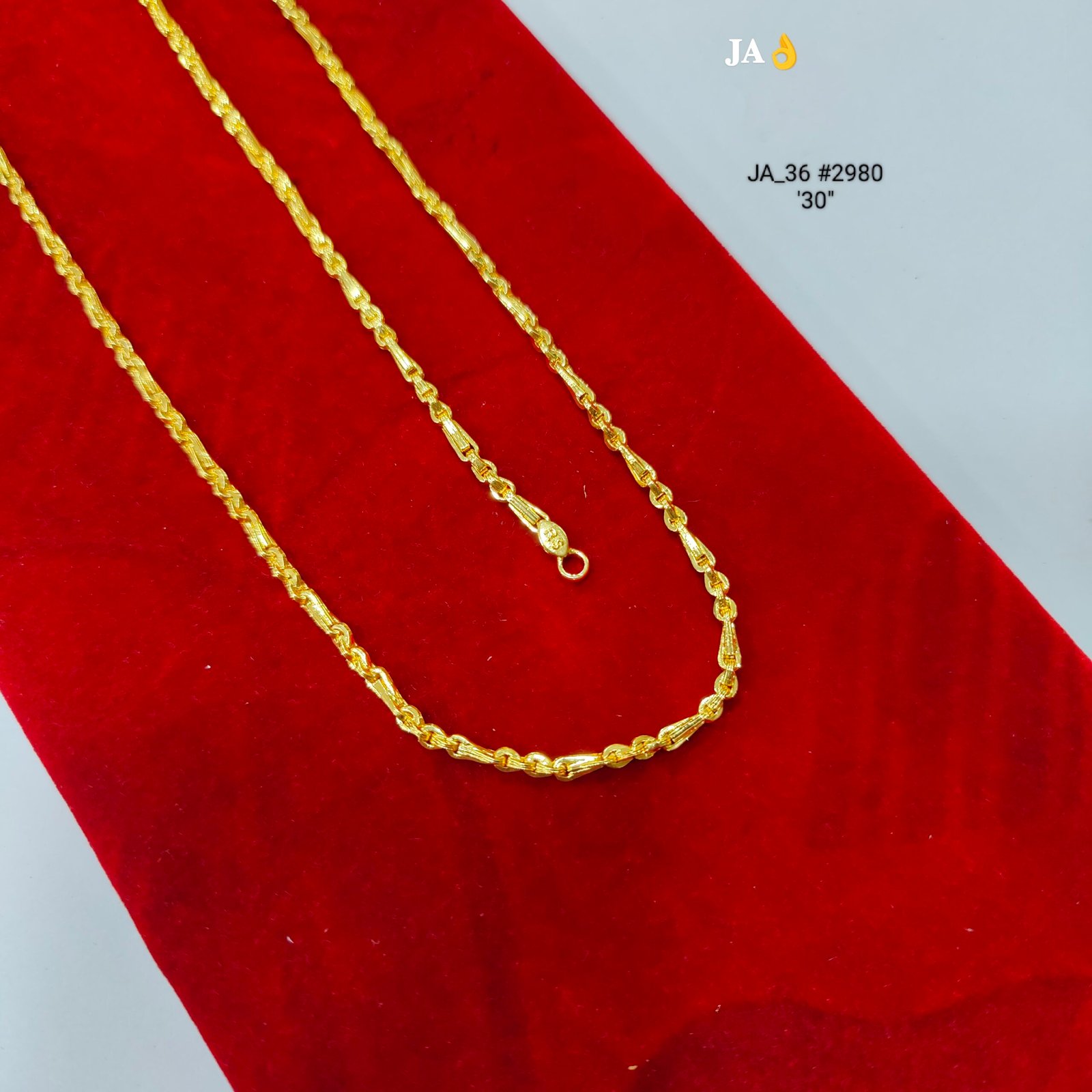 Extra Long Bamboo Style Designer Chain DN-2980