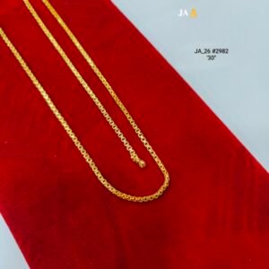 Gold-Plated Classic Box Link Chain DN-2982