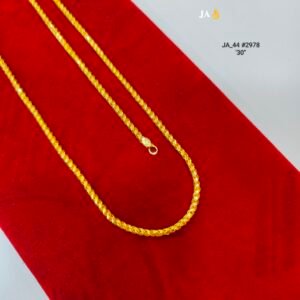 30-Inch Gold-Plated Classic Rope Chain DN-2978