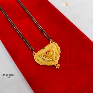 Heart Motif Rajwadi Designer Mangalsutra DN-3031